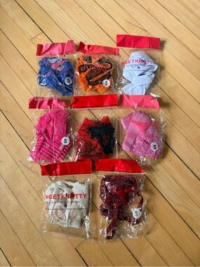 Assorted Women's Lace Panty & Thong Pack - Mixed Colors